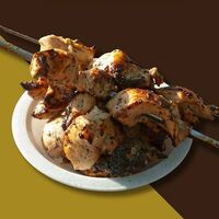 Cвинoй шашлык в Шаурмист