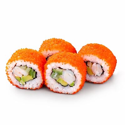 Калифорния с креветкой 4 шт в ProSushi по цене 425 ₽