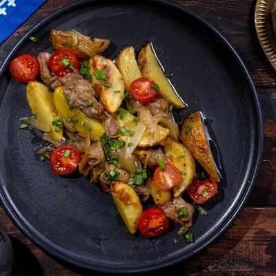 Оджахури со свининой в Хачапури тетушки Марико по цене 680 ₽