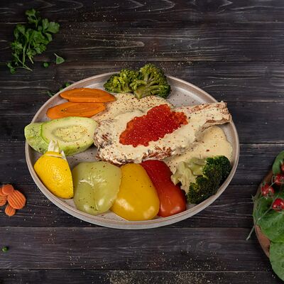 Семга в сливочном соусе в Ассадо по цене 1050 ₽