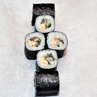 Ролл со спайси-угрем в Sushimus по цене 269 ₽