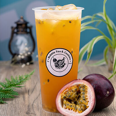 Чай с маракуйей Passion Fruit Tea в Bubble Tea Баблти по цене 400 ₽