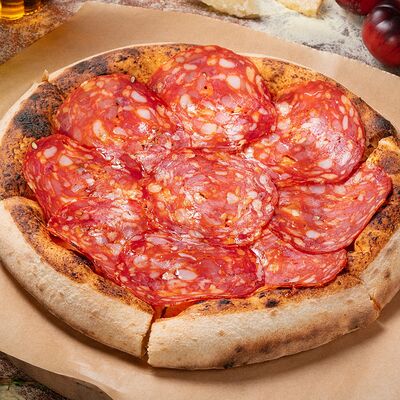 Неаполитанская пицца Дьявола Итальяно в Amarena по цене 1690 ₽