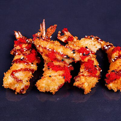 Креветки в темпуре в Журавль в небе Халяль по цене 650 ₽