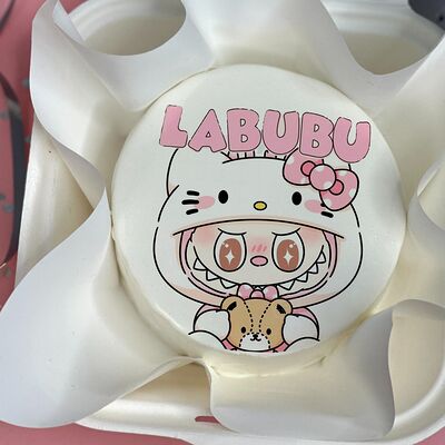 Бенто-торт Labubu Лабубу розовый в Tort4u по цене 1590 ₽