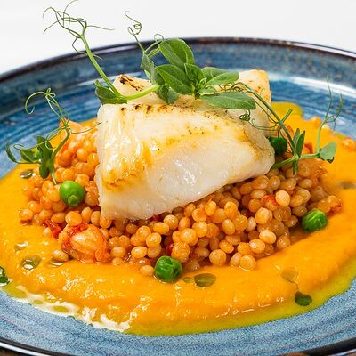 Филе палтуса с птитимом в Лариса Ивановна по цене 1630 ₽