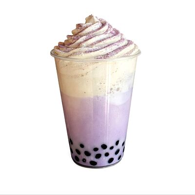 Milk Tea Таро с тапиокой и крем-чизом в Taiyaki по цене 380 ₽