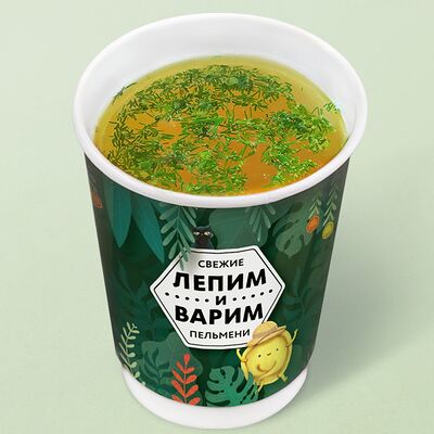 Куриный бульон в Лепим и варим по цене 155 ₽