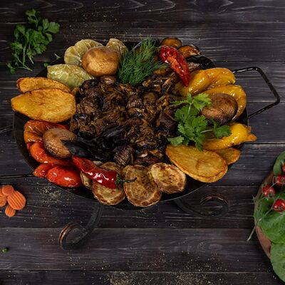 Садж по традиционным азербайджанским рецептам в Ассадо по цене 2200 ₽