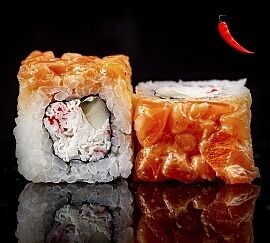 Острый лосось в Суши Стар по цене 525 ₽