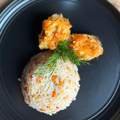 Рис с овощами в AG-кафе по цене 85 ₽