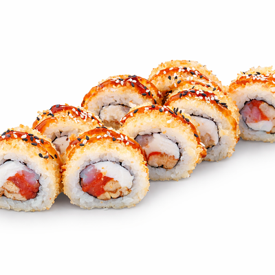 Темпура Хит с форелью и креветкой 8 шт в ProSushi по цене 610 ₽