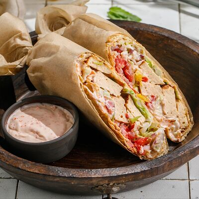 Шаверма с морепродуктами и крабом в ЛарисуВаннуХочу по цене 990