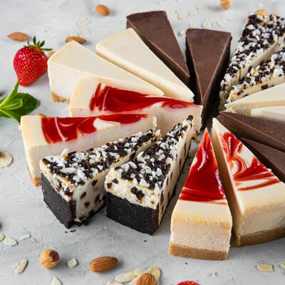 Чизкейк Ассорти Чизберри 4 вкуса в Десерт Коллекция по цене 2890 ₽