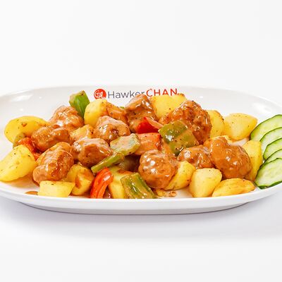 Black Pepper Chicken с картофелем в Hawker Chan по цене 3650 ₸