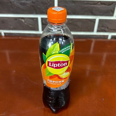 Чёрный чай Lipton Персикв Чайхана Да Еда Халяль по цене 155 ₽