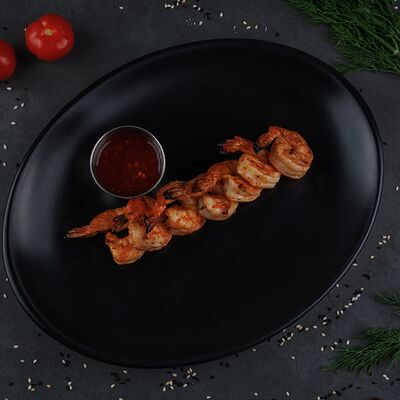 Креветки тигровые на гриле в Руки ВВерх! Бар по цене 900 ₽