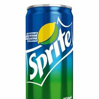 Газированный напиток Sprite в жестяной банке в Турецкая Шаурма