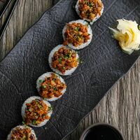 Постный ролл с баклажаном в ЛарисуВаннуХочу