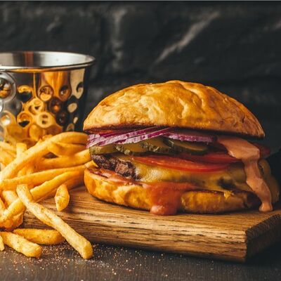 Крафт & Бургер классический в Крафт & Бургер по цене 660 ₽