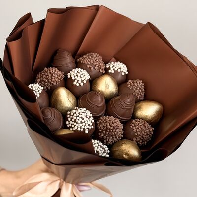 Клубничный букет Шерон маленькийв Клубника по цене 4590 ₽