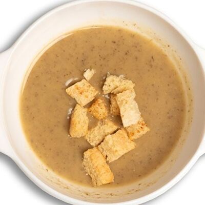 Крем-суп Грибной с сухариками в Пузата хата по цене 126 ₽