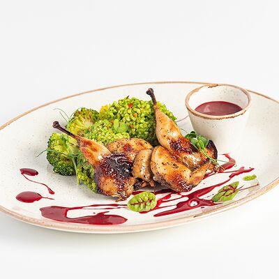 Перепела с вишневым соусом в Kitchen по цене 690