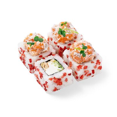 Ролл Тартар лосось-клубника в Сушивёсла по цене 375