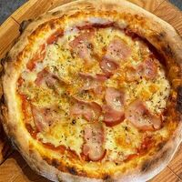 Пицца с Беконом на дровах в Барашки