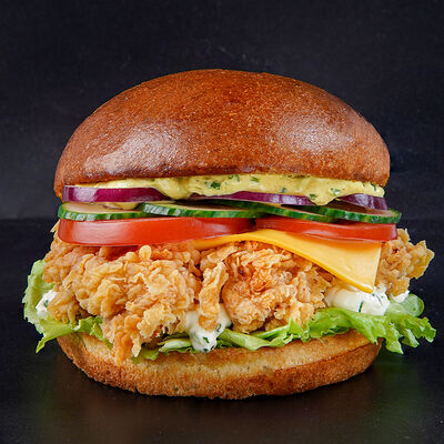 Бургер Чикен карри в Магбургер & Братья Караваевы по цене 345