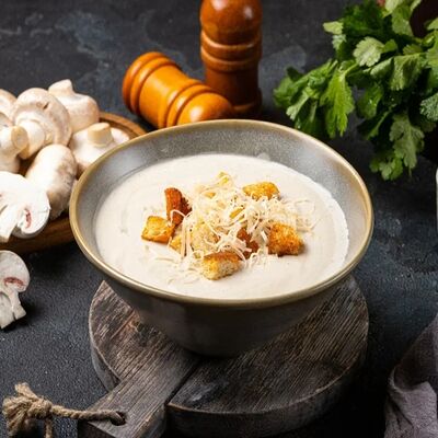 Грибной крем-суп в Лавашура по цене 540 ₽
