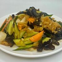 1018 Салат с древесным и серебристым грибом в Минутка