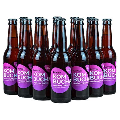 Комбуча Rawish Raspberry thyme в Raw to Go по цене 280 ₽