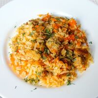 Плов с курицель в ЭкоПауза