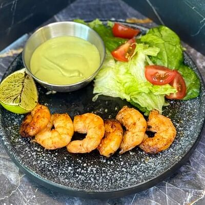 Креветки-гриль 6шт в BRCAFE по цене 650 ₽