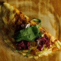 Омлет с ветчиной и сыром в Домашний хлеб