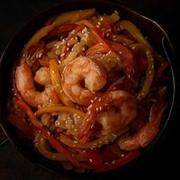 Тяхан с креветками в Love Rolls