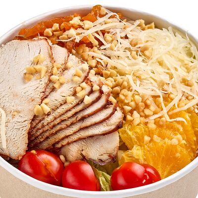 Салат с индейкой и апельсином Лайт ПП в Европа по цене 215 ₽