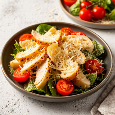 Салат Цезарь с куриной грудкой в Банхоф по цене 499 ₽