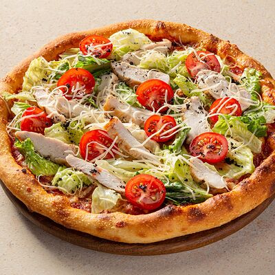 Пицца Цезарь с курицей в Урюк по цене 890 ₽