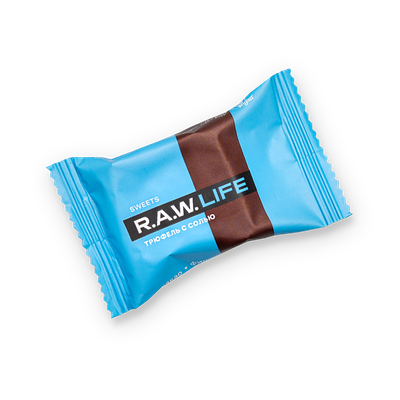 Конфета Трюфель с солью Raw life в Кухня на районе по цене 69 ₽