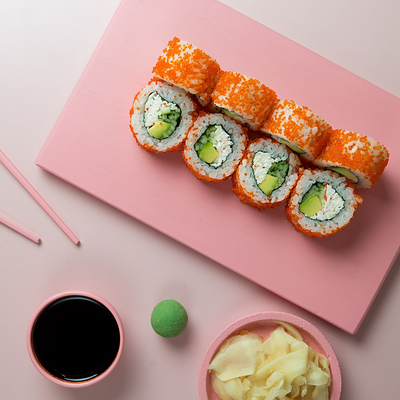 Калифорния с крабом в Rollwell по цене 740 ₽