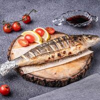 Рыба сибас на мангале в Золотой шампур