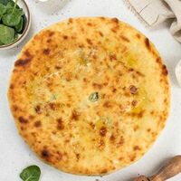 Пирог с курицей, шпинатом и сыром в Пирогос