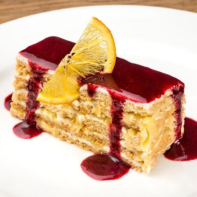 Апельсиновый пирог в Пряности & Радости на Васильевском по цене 390