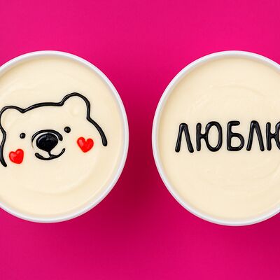 Cake to go Мишка 2 шт в Клубника в шоколаде по цене 1180 ₽