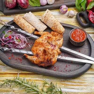 Шашлык из цыплёнка в Геленджик по цене 860 ₽