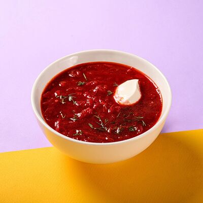 Борщ с курицей в Круглое катаем по цене 309 ₽