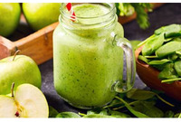 Смузи Шпинат-фундук в Имбирь