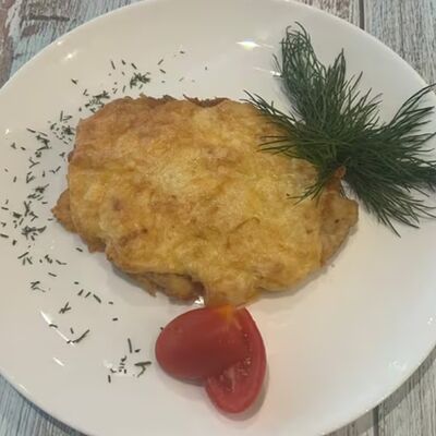 Отбивная куриная с помидором и сыром в Небо по цене 250 ₽